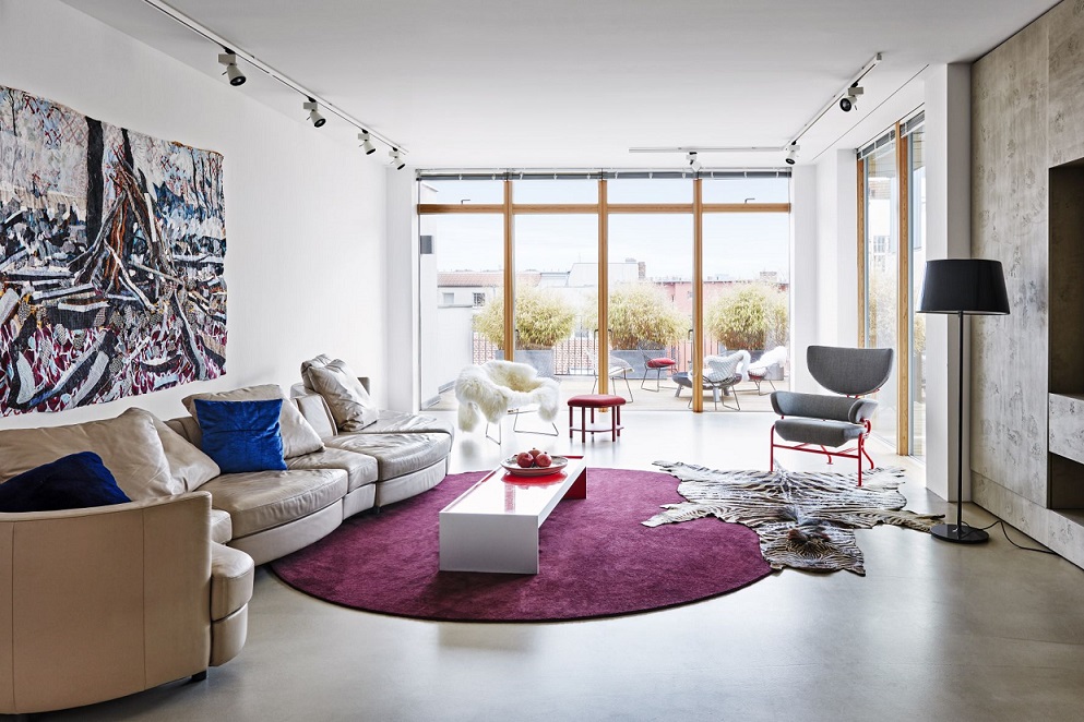 Living Room_Penthouse_Schönhauser Allee 55