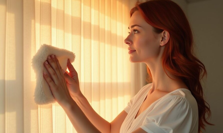 Plissee reinigen leicht gemacht: Ihre Schritt-für-Schritt-Anleitung zu einer schonenden Pflege